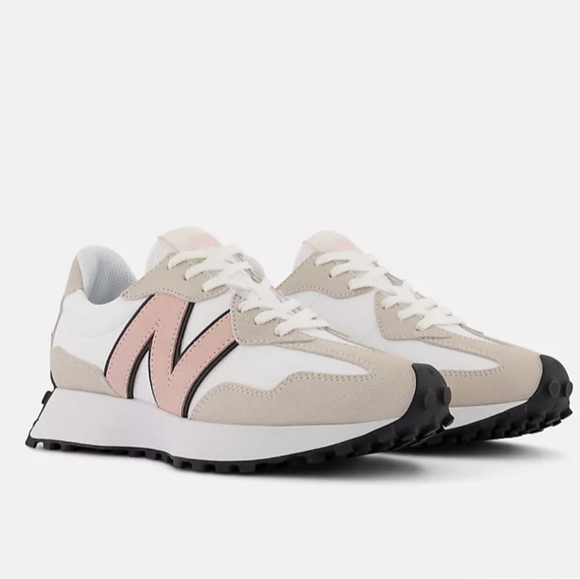 New Balance 327 Womens White Sneaker Shoes Size 7.5 - Picture 9 of 14